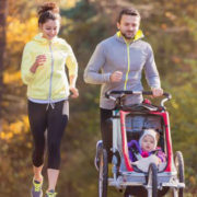 Poussette running, le bon matériel pour courir avec vos enfants